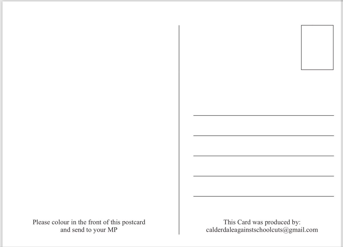 CalderdaleASC's tweet image. In the past 2wks we’ve
distributed 1000+ Xmas cards to the public. Every Calderdale School has received them to send to their MP. Appeared in national &amp;amp; local press. Lobbied the Conservative MP for Calder Valley. Our message is clear, we won’t go away. #schoolcuts @rob_kelsall