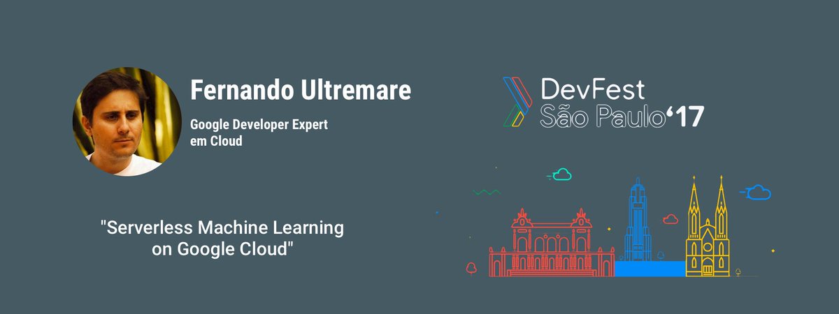 GDGSaoPaulo's tweet photo. No #devfestSP17 você aprende como é fácil trazer Machine Learning para sua aplicação. Usando as APIs do Google! https://t.co/EH8sWaUKRZ  #vemGalera https://t.co/mCmA6Mu3Wu