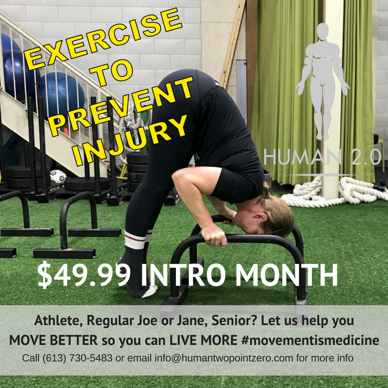 humanvers2's tweet photo. How are we different from other gyms? Human 2.0 is a medically-endorsed &amp; run facility. Exercise for us is not about a "killer workout". It's about learning to move better - safely &amp; effectively - in order to stay healthy &amp; prevent injury. Try a class for free! #Ottawa #gym https://t.co/mcScCf9Cj1