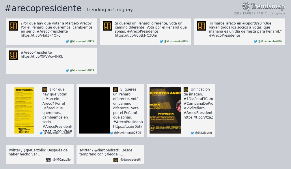 TrendsUruguay's tweet photo. #arecopresidente es ahora una tendencia en Uruguay

https://t.co/9ZJpbR7Yjd https://t.co/JvSv1PlsOF