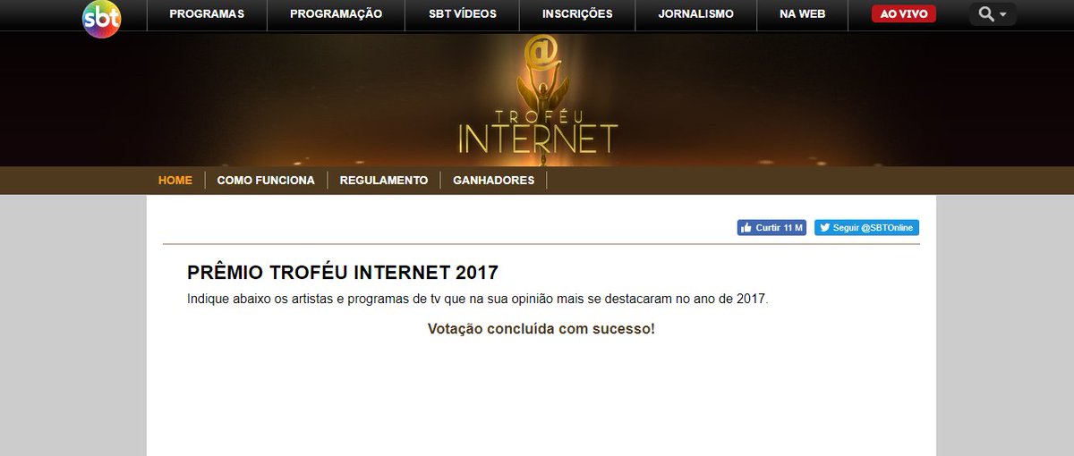 VoteMF's tweet photo. Seu voto só será válido se após efetua-lo aparecer a mensagem "Votação concluída com sucesso" como na imagem https://t.co/3NUsXETNq0