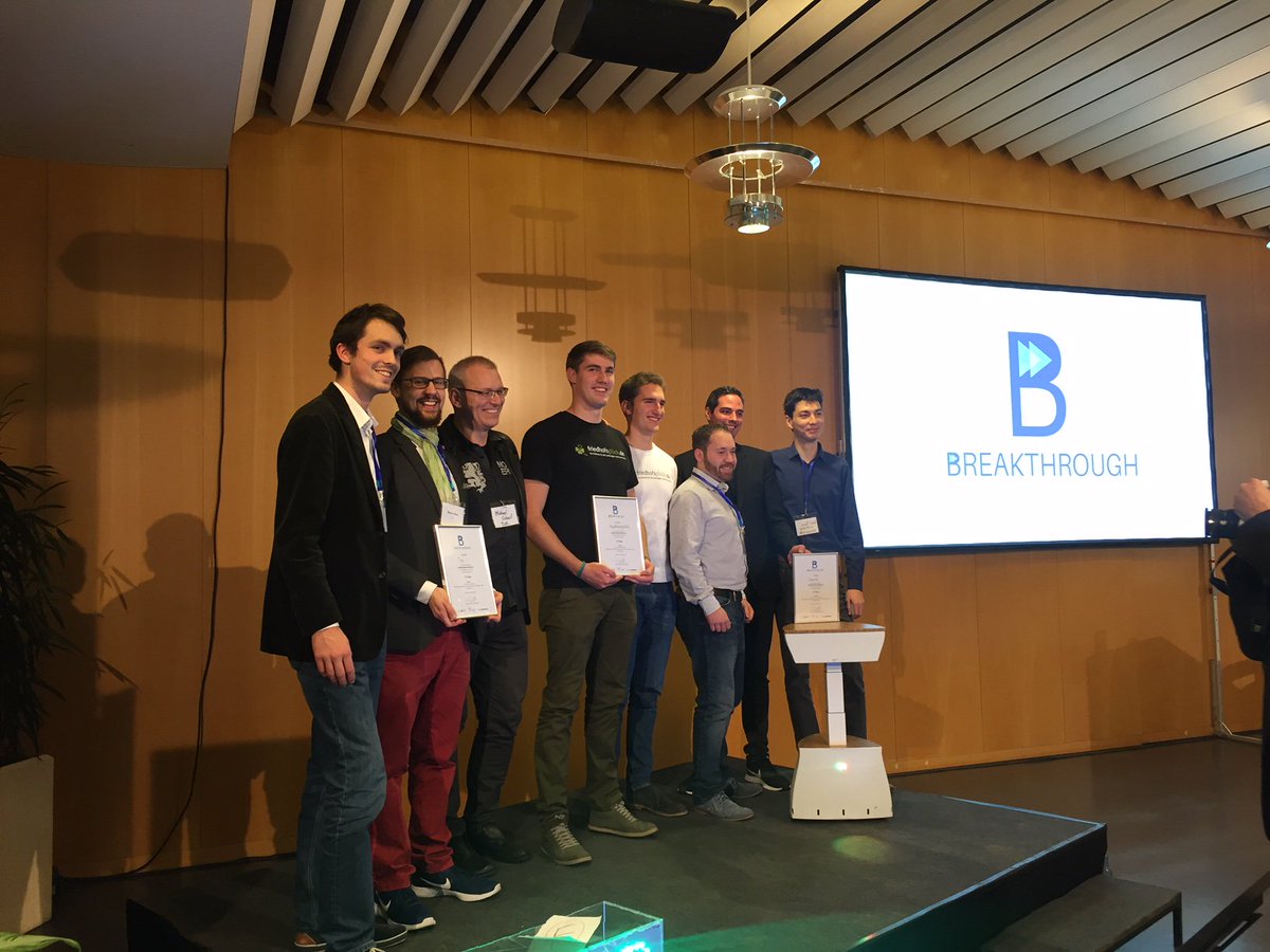 Up2BAccelerator's tweet image. And the winners of Breakthrough are...
1. Friedhofsglück
2. Varomo
3. Tye

Congratulations!!!