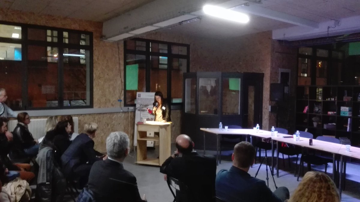 Machinerie's tweet photo. 😃 Plus de 130 personnes ce soir pour l'inauguration de @Machinerie à #Amiens ! Nous sommes fiers de vous accueillir dans ces nouveaux locaux ! #FabLab #Coworking #ESS https://t.co/ruDCUMVAiH