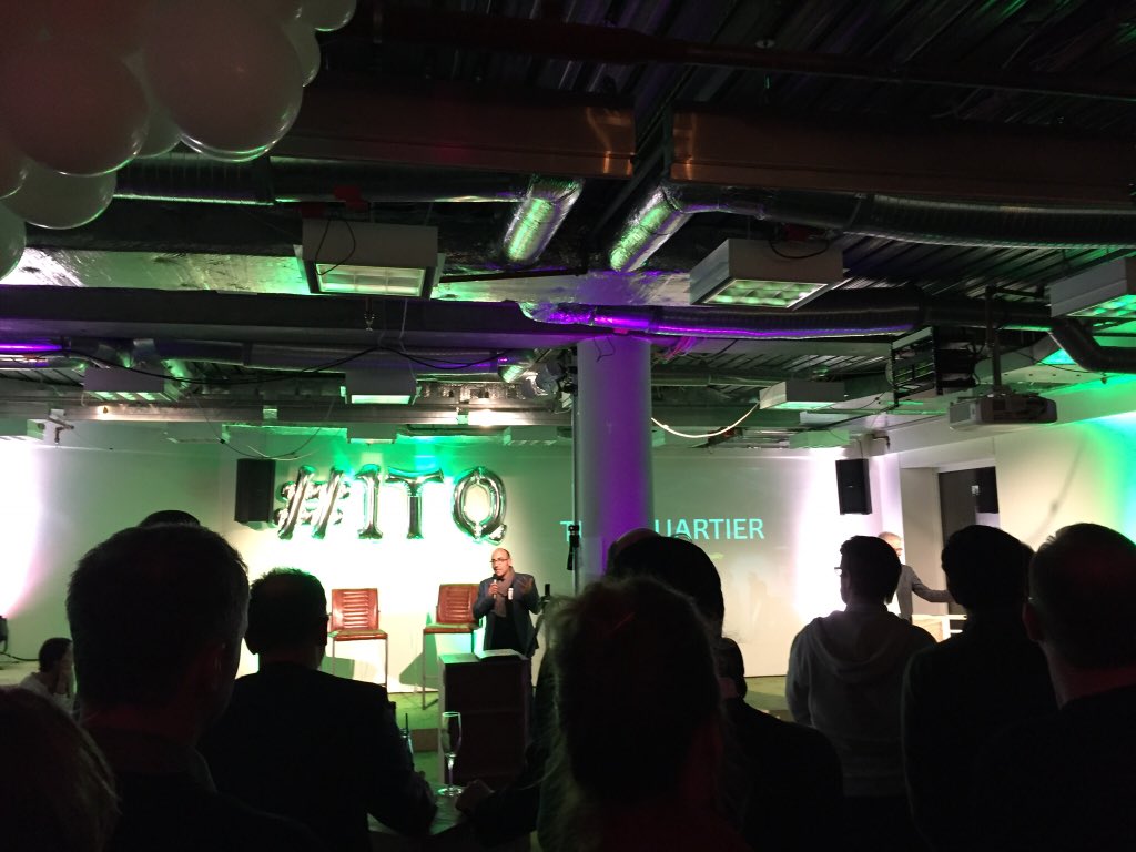 FeisLiesa's tweet image. Das #TechQuartier hat Geburtstag. Über 90 StartUps sind Teil der Community. Happy Birthday