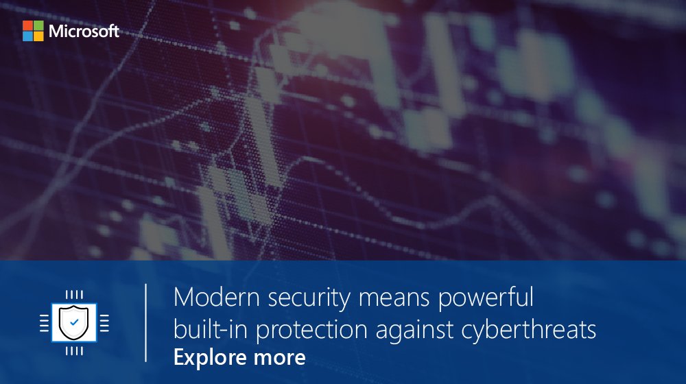 The intelligence to keep your org safe from #cyberthreats is just a click away. Be prepared w/ #MSFT #security: https://www.microsoft.com/en-us/security/threat-protection?wt.mc_id=AID625633_QSG_SCL_209068
