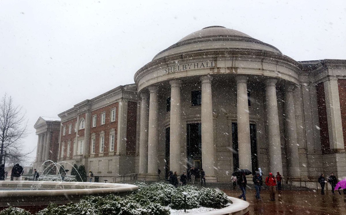 happy snow day!! pt. 2 <a href="/UofAlabama/">The University of Alabama</a>
