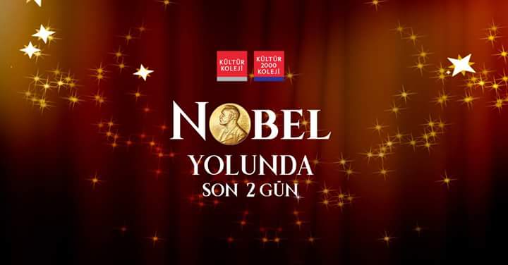 Kültür’de geri sayım başladı. #kültürnobelde #egt #K12 #NobelPrize #NobelWeek #nobelprizeconcert2017 @KulturKoleji @kultur2000kolej