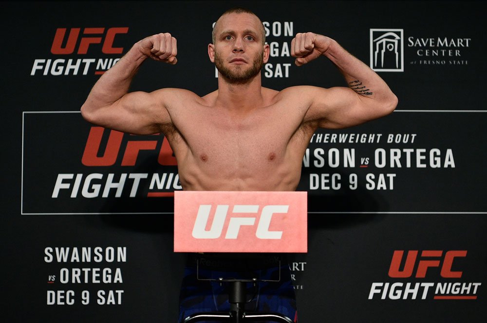 UFC News (@ufcnews) on Twitter photo <a href="/CubSwanson/">Cub Swanson</a> <a href="/BrianTcity/">Brian Ortega</a> <a href="/Moggly_Benitez/">Moggly Benitez</a> <a href="/Jasonthekid23/">Jason TheKid Knight</a> <a href="/MMARLONMORAES/">Marlon Moraes</a> @FunkMaster_UFC <a href="/HotSauceHoltzy/">Scott “Hot Sauce” Holtzman</a> #UFCFresno Official weigh-ins: <a href="/HorcherMMA/">Darrell Horcher</a> (155.6) <a href="/CubSwanson/">Cub Swanson</a> <a href="/BrianTcity/">Brian Ortega</a> <a href="/Moggly_Benitez/">Moggly Benitez</a> <a href="/Jasonthekid23/">Jason TheKid Knight</a> <a href="/MMARLONMORAES/">Marlon Moraes</a> @FunkMaster_UFC <a href="/HotSauceHoltzy/">Scott “Hot Sauce” Holtzman</a> #UFCFresno Official weigh-ins: <a href="/HorcherMMA/">Darrell Horcher</a> (155.6)