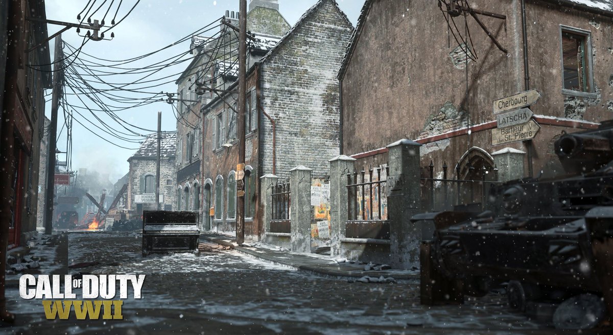 #WinterSiege on #CODWWII has BEGUN! 

That means we're beginning to roll out 2XP on Winter Carentan Standard Moshpit and Winter Carentan HC Moshpit, which both include TDM, DOM, HP, and KC. 

Winter Carentan is also added to map rotation on Standard and HC playlists. 

Have fun!