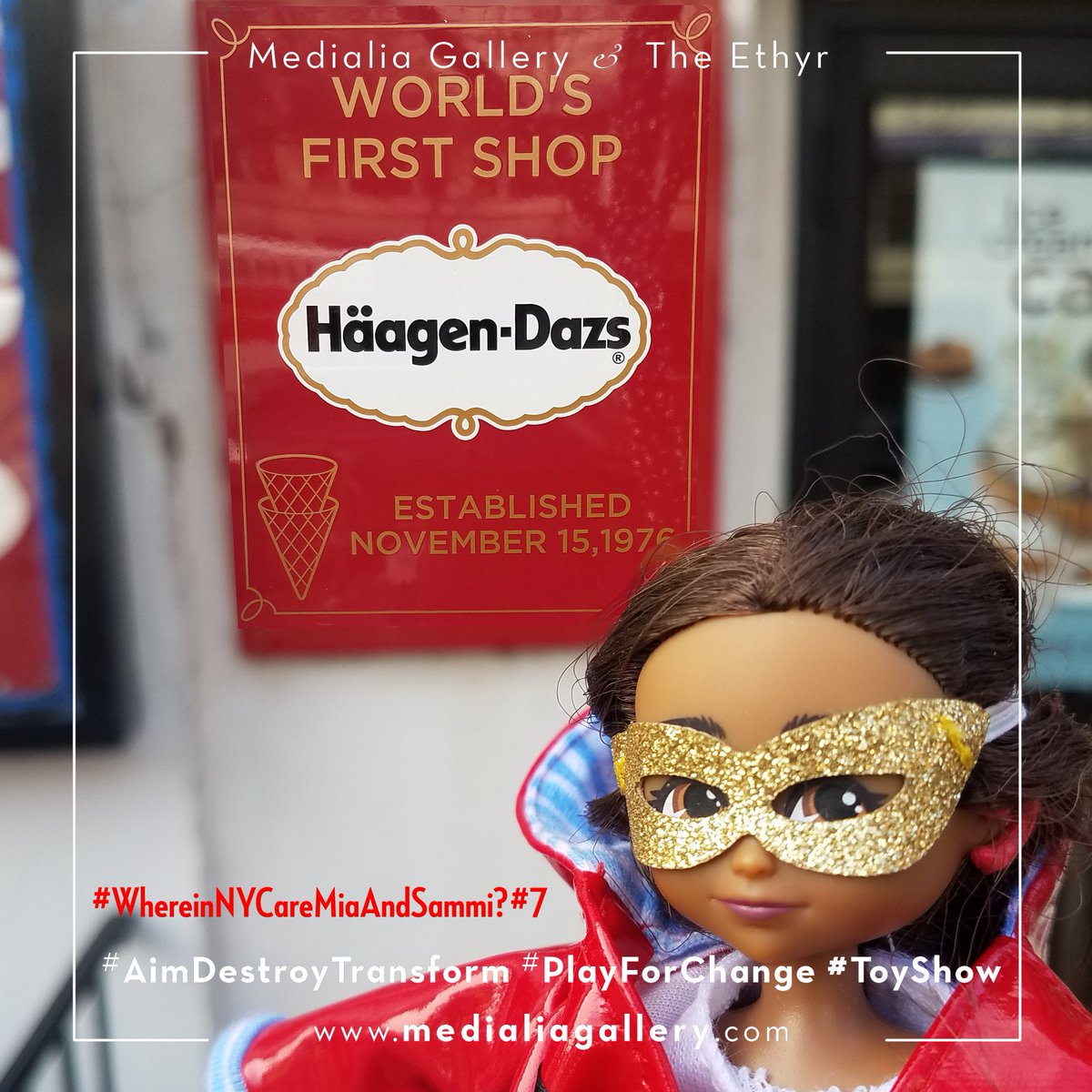 MedialiaGallery's tweet photo. @Lottie_dolls @LetToysBeToys @The_Ethyr @VsTheBadGuys @onjena @WomeninComicsNY @LockettDown @NelsonX @greyrevealed @RJacksonART @StoryboxInk @ArgonautResins @TheJellyEmpire @johnathansoul @MSHINDOKUUMBA @kimdolion @blasianbroad @TracyMothershe1 @kilroysattic @TayloredCurios @ALDreDay @cfgodwell @therealDaShen @NiaTahani @OBABYBOT @SipsTeaParty @SlovenlyGamer @PopulistDemand @LeonardoEff @marcuskwame @NomYumFree @thechicoleo @gloriousloot @LilBernieTweets @vanessa_ramirez @reactor88 @O_BOTs @Tripping_Crutch #WhereinNYCareMiaandSammi? #7: #Raffle Question: What #Brooklyn neighborhood did #MiatheWildlifePhotographer and #SammitheJuniorReporter go to see #HaagenDazs' 1st #icecream shop?
Hint: It was established in 1976 steps from the Promenade.
https://t.co/lyw26aO8xZ https://t.co/fXTS2JlNT3