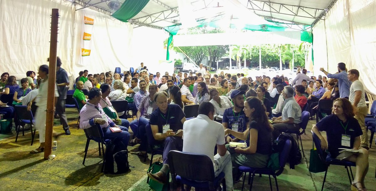 Así vivimos la metodología de World Coffee hoy en el Congreso Nacional de Agricultura Orgánica en Colombia #Conagreco2017