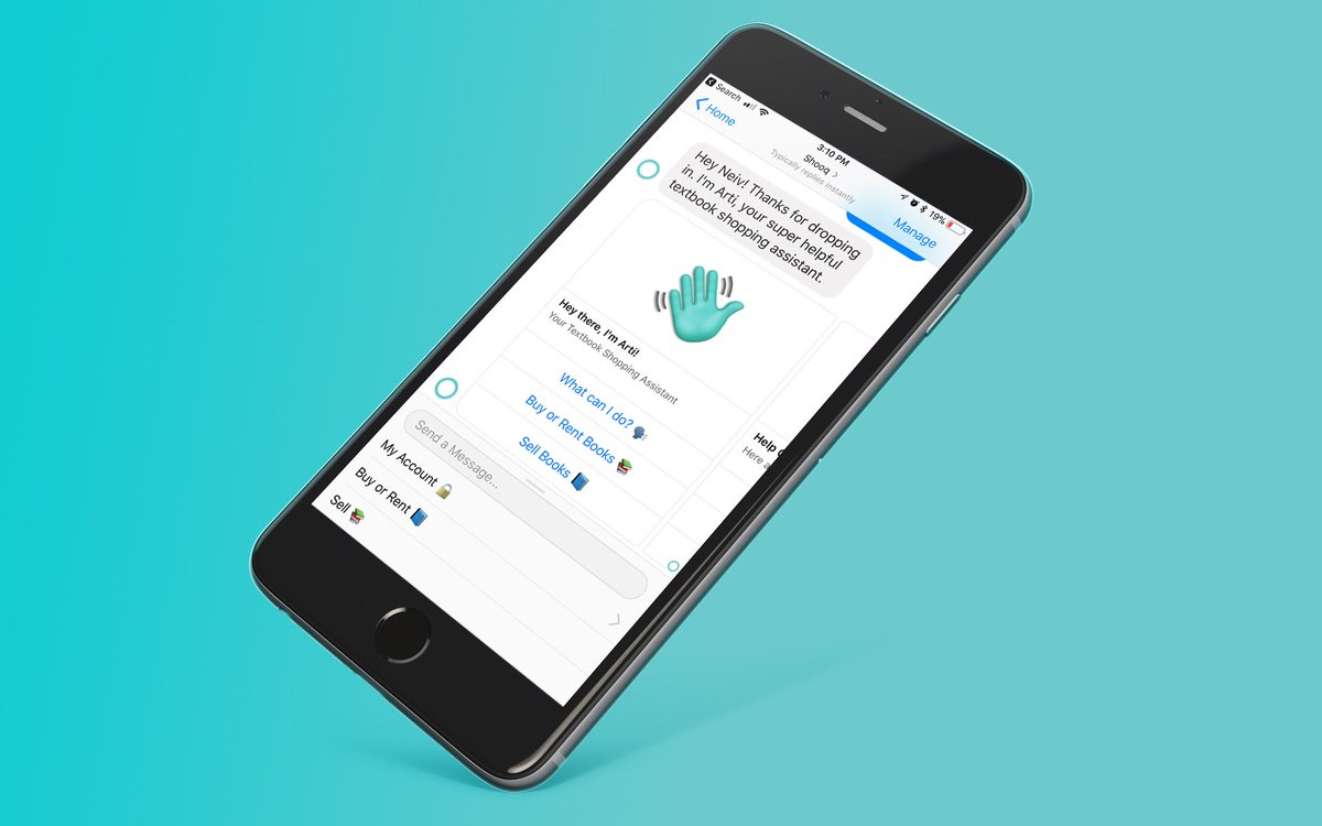 Start chatting with Arti about books today.

Getting started with <a href="/Shooq/">Shooq</a> is easy! Follow this link to Facebook Messenger: m.me/shooq

______________

#Shooq #Arti #Books #Textbooks #Book #Chatbots #Bots #College #SellBooks #Messenger #Facebook