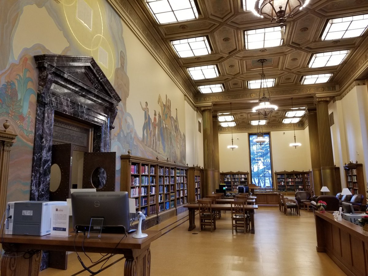 AjSar87's tweet photo. Research Day at the @CAStateLibrary Stanley Mosk Building #PublicHistorian https://t.co/eQasCBbNew