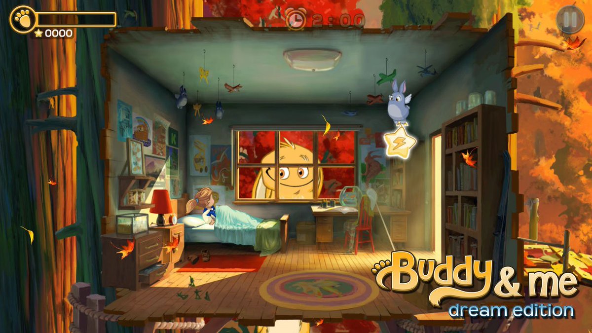 SunbreakGames's tweet photo. Production on Buddy &amp; Me: Dream Edition for #tvOS @AppleTV is complete! Launch news coming soon! https://t.co/WSBDv1z6Sk