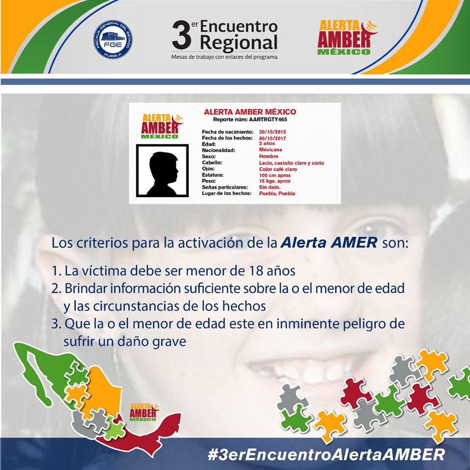 cobaep's tweet photo. #3erEncuentroAlertaAMBER es un mecanismo nacional de coordinación y cooperación entre los tres órdenes de gobierno, medios de comunicación y organizaciones de la sociedad civil. https://t.co/Ui4Xat6Axi