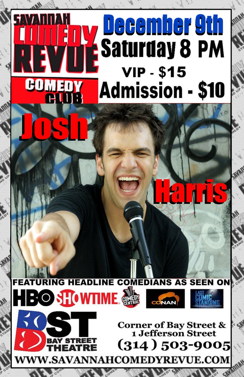 Do you like America? Then come see me headline in Savannah GA this Saturday at the Savannah Comedy Revue! Tix at SavannahComedyRevue.com