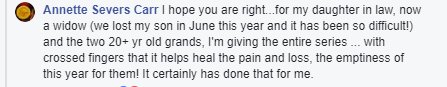 Mandalyn3183's tweet photo. Heartfelt testimonies from two of our FB #POstables about how #SSD helped them through some of the most difficult moments in life.  SSD is more then a show, it is a beacon of HOPE and a reminder of faith on the most difficult days 💖@billabbottHC @MichelleVicary @hallmarkchannel https://t.co/UdCFTPQJ5G