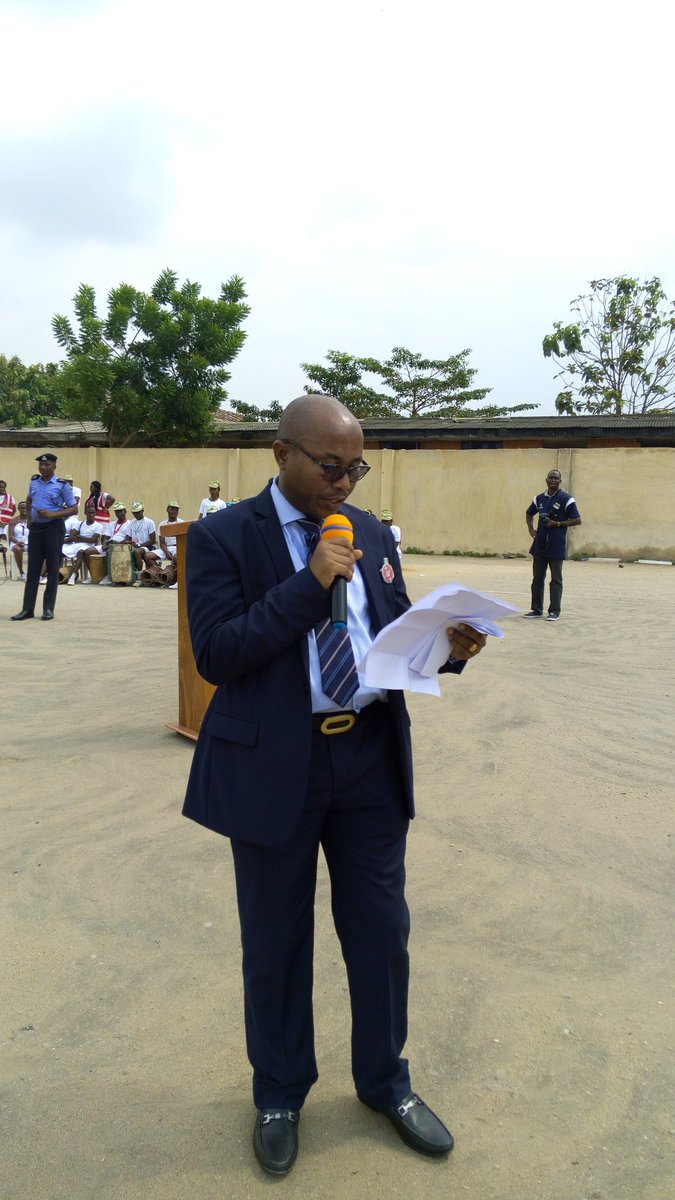 nysc_ng's tweet photo. NYSC Lagos State Coordinator, Prince Mohammed Momoh today presents brief to the Director-General on camp situation https://t.co/RIv3ke9QTp
#2017B Orientation Camp Tour https://t.co/q36TNcIU6B
