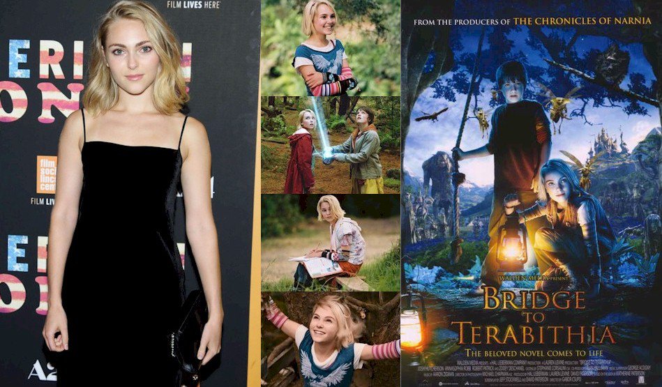 Hoy cumple 24 años AnnaSophia Robb (Leslie Burke en Happy Birthday 