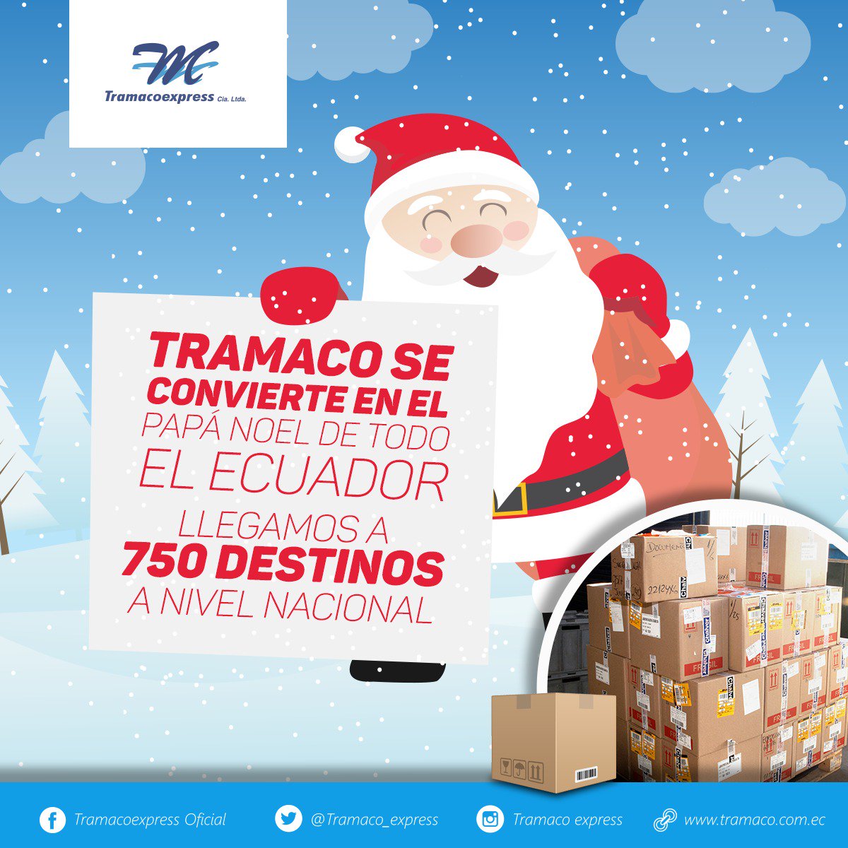 ¿Sabías qué la persona que da un obsequio normalmente está demostrando su afecto o consideración hacia alguien más?
Envía muestras de afecto por #Tramaco y #SiempreATiempo