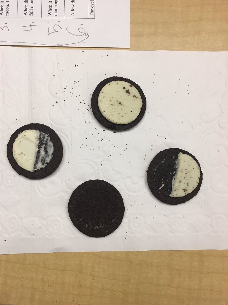 MsHartman3's tweet photo. Hands on Moon Phases assessment! https://t.co/NbnD6uKuML