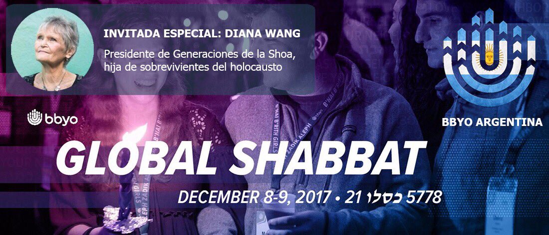 NO TE PIERDAS GLOBAL SHABBAT!!!!! ACTIVIDAD + COMIDA + SPEAKER = EL MEJOR GLOBAL SHABBAT DE TU VIDA