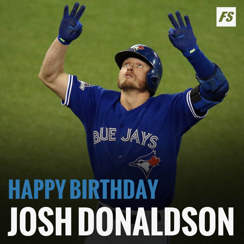 Happy Birthday to former American League MVP Josh Donaldson (   