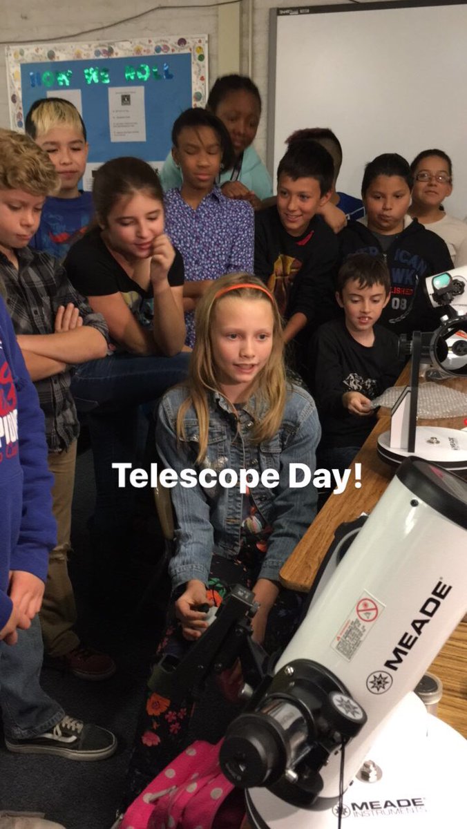 AmphiSchools's tweet photo. Did you know #ProjectAstro has donated telescopes for every 5th grader @ Coronado K-8 for the past 9 years? #AmphiCommunity #DiscoverAmphi 🔭 https://t.co/0oigCHvPAj