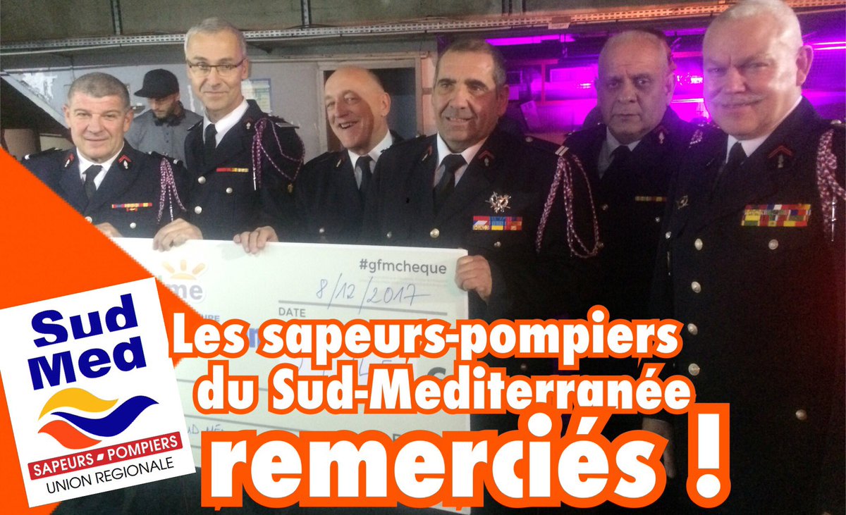 Sapeurs-Pompiers Sud Med tweet media