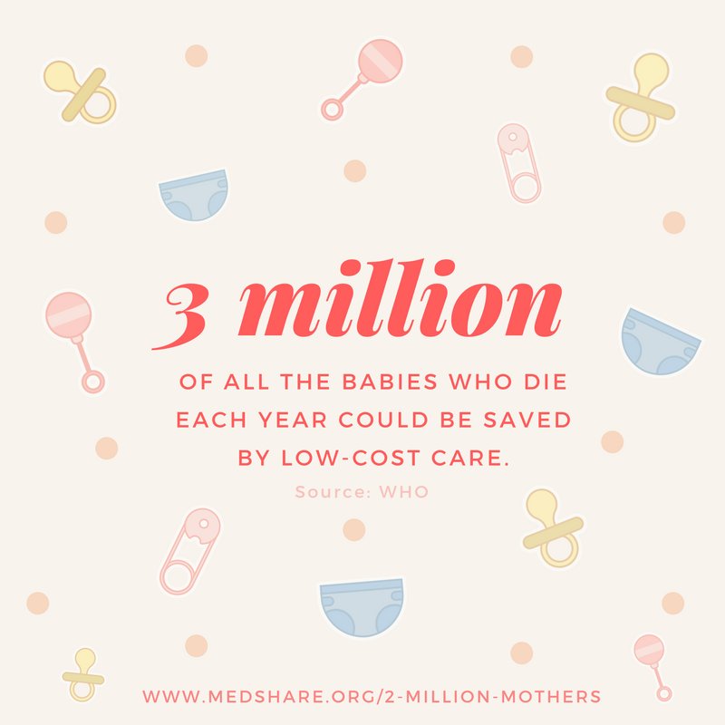 medshare's tweet photo. Help us send 100,000 #CleanBirthingKits to families in need. https://t.co/hyJfqVKguB #2MillionMothers https://t.co/nk7MrfYhWA