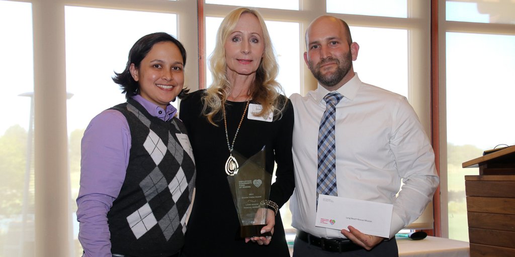 LBRM is extremely grateful as the recipient of a generous grant from the Employees Community Fund of Boeing California at their annual Crystal Vision Awards on November 28. LBRM is excited to utilize the funding to better serve the homeless. Thank you!