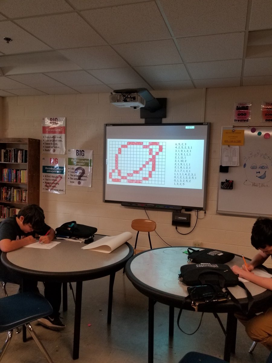 MrsDasso's tweet photo. Pixel coloring #flspride #hourofcode @smart_eagles https://t.co/ZGOnXji4J8