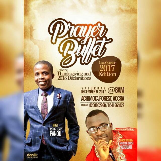 prayerbuffet's tweet photo. Tomorrow is the day at 8am at the Achimota Forest, Accra. It's Prayer Buffet time. Come join us. Blessings from us. https://t.co/v1UpEYmwYX