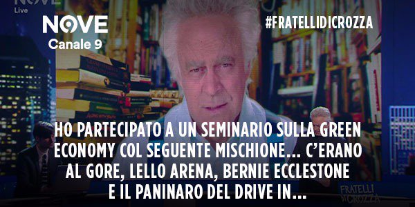 fratellicrozza's tweet photo. Le avventure in Oregon di #CrozzaRampini, tra paninari, politici e imprenditori #FratelliDiCrozza https://t.co/ZjD07GOLly