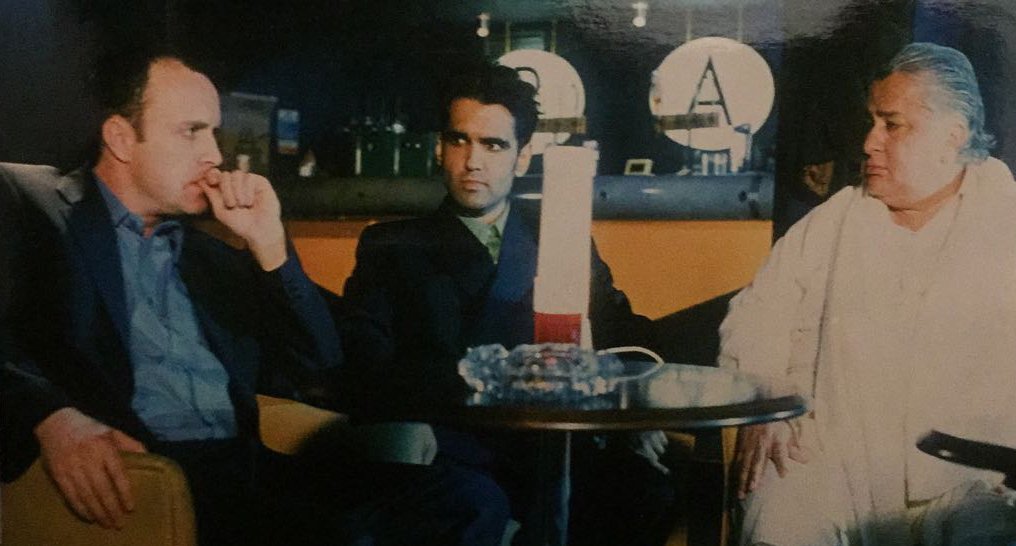 Assad_Raja's tweet photo. Working with the late, great #ShashiKapoor alongside Paul Usher. https://t.co/hnroAV98km