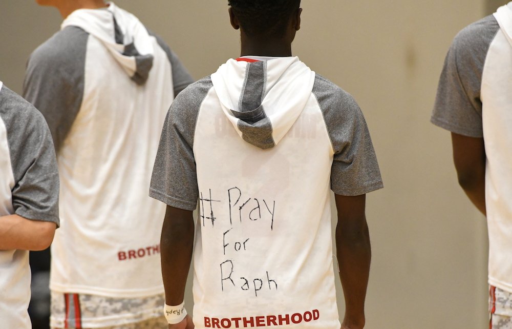 htsumura's tweet photo. TBI 2017 players, coaches carry heavy hearts on Friday following passing of beloved Raphael Alcoreza https://t.co/EanEViksEW @bcboysbball @BCSchoolSports @EcolePanorama @HCBoysBBall @LangleyEvents @JesusShuttles12 @BCHoopScoop https://t.co/Xeehg0vBnC