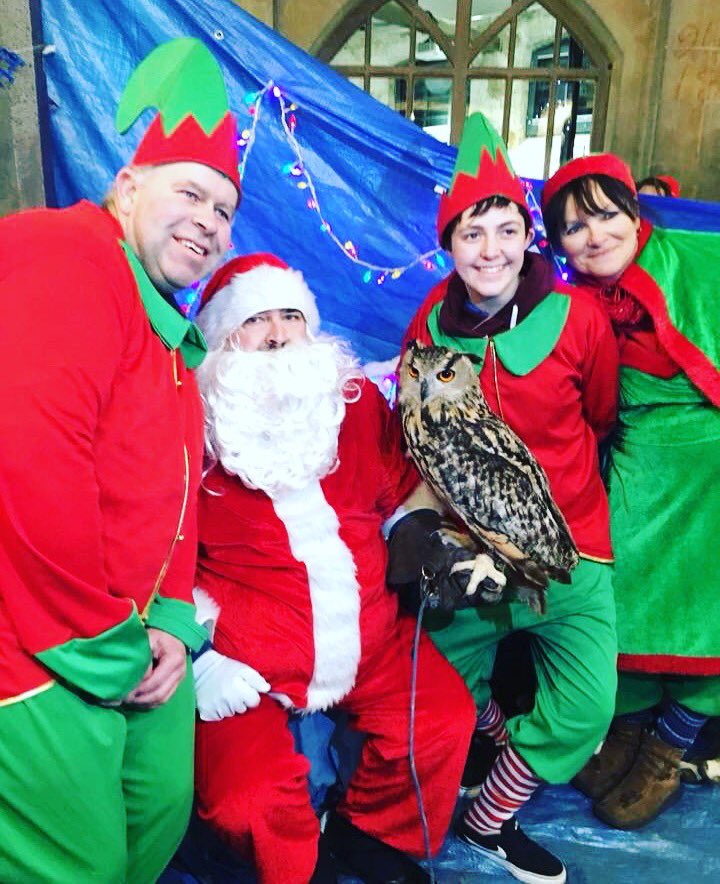 What a team we were last night 💪🏼💪🏼#christmas #santaandhiselves