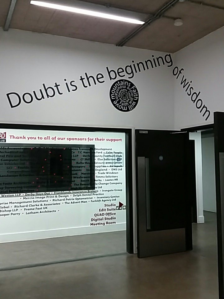 FairgroundFable's tweet image. Manifold showing @ Derby Quad