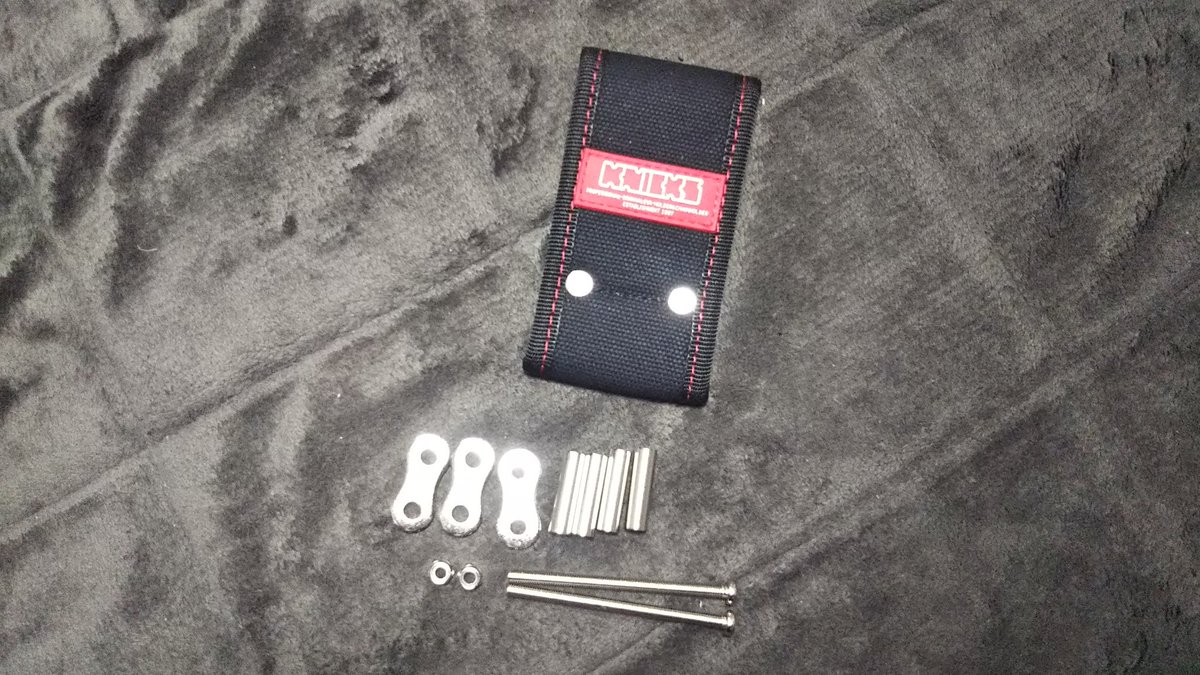 オヨネコ Twitterissa ニックス ナイロンベルトループと金具一式