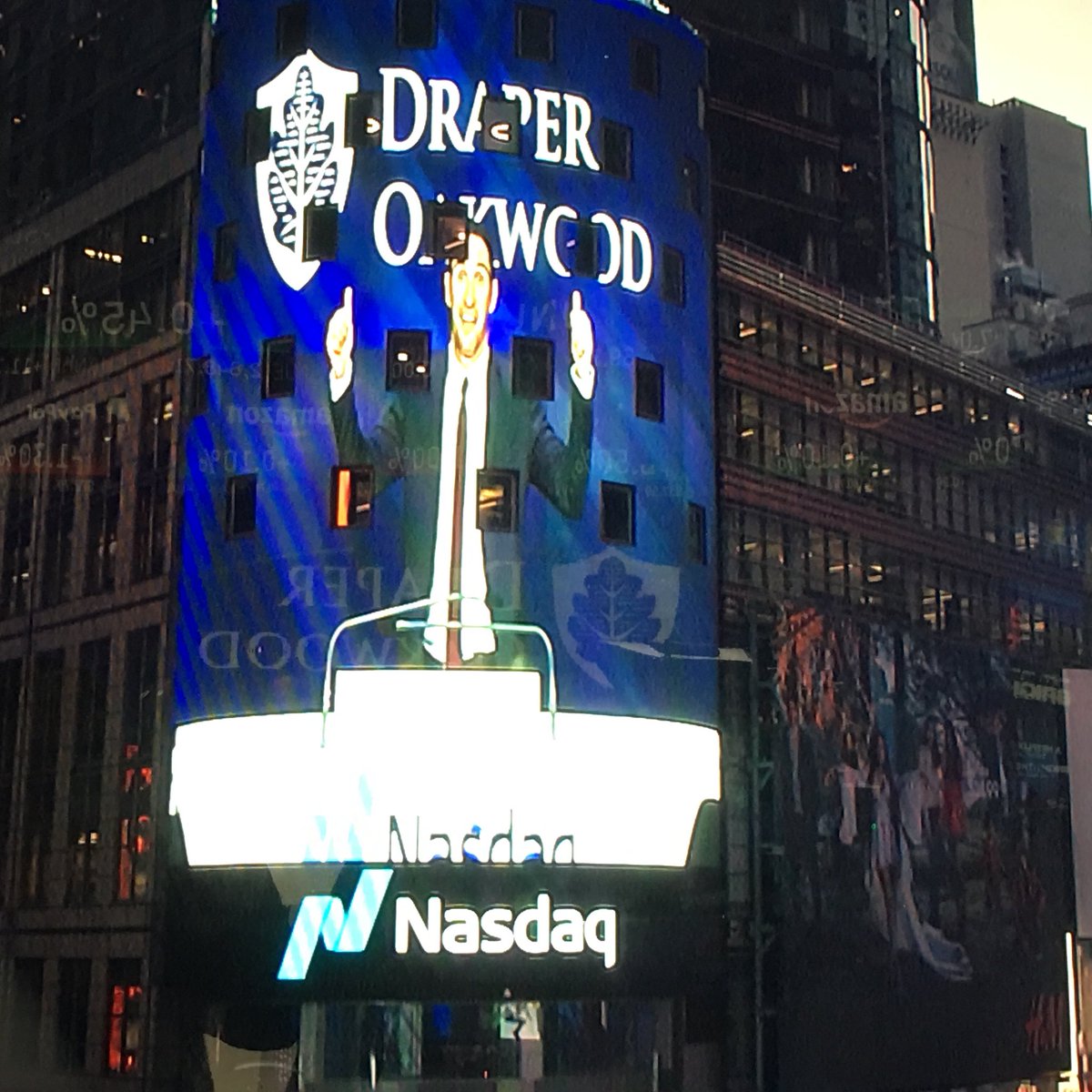 DraperNetwork's tweet photo. Draper Oakwood - the SPAC is official! 🎉💰🚀 #RewriteTomorrow @Nasdaq #drapernetwork https://t.co/seCiNmankj