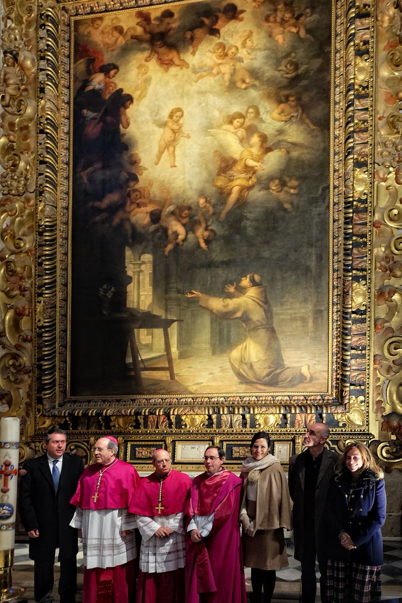 naisabel_Gamero's tweet photo. Feliz inauguración #8deDiciembre #DiaDeLaInmaculadaConcepcion #Murillo en la #Catedral La mirada de la santidad #Sevillahoy @MurilloSev @Murillo_docu @Murillo_Sevilla https://t.co/Yq1Cb0zsi1