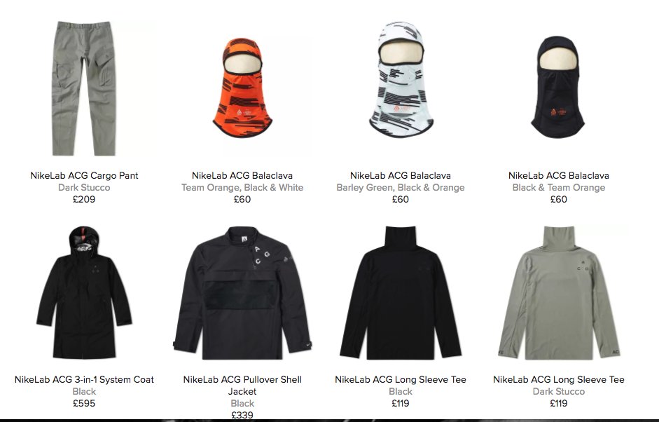 nikelab acg pullover shell jacket