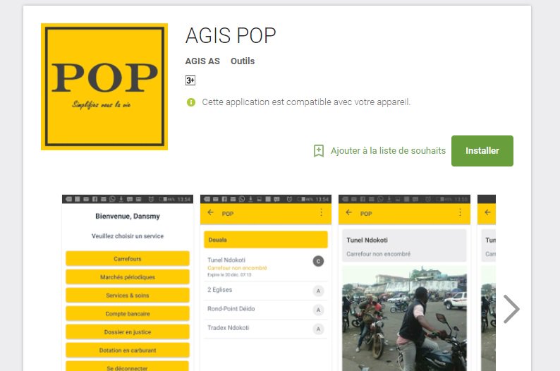 DigitalBusiness's tweet photo. AGIS Pop, l’application camerounaise qui permet de connaître l’état d’encombrement des carrefours - https://t.co/O01C87iFNL https://t.co/YS7EC70JDn