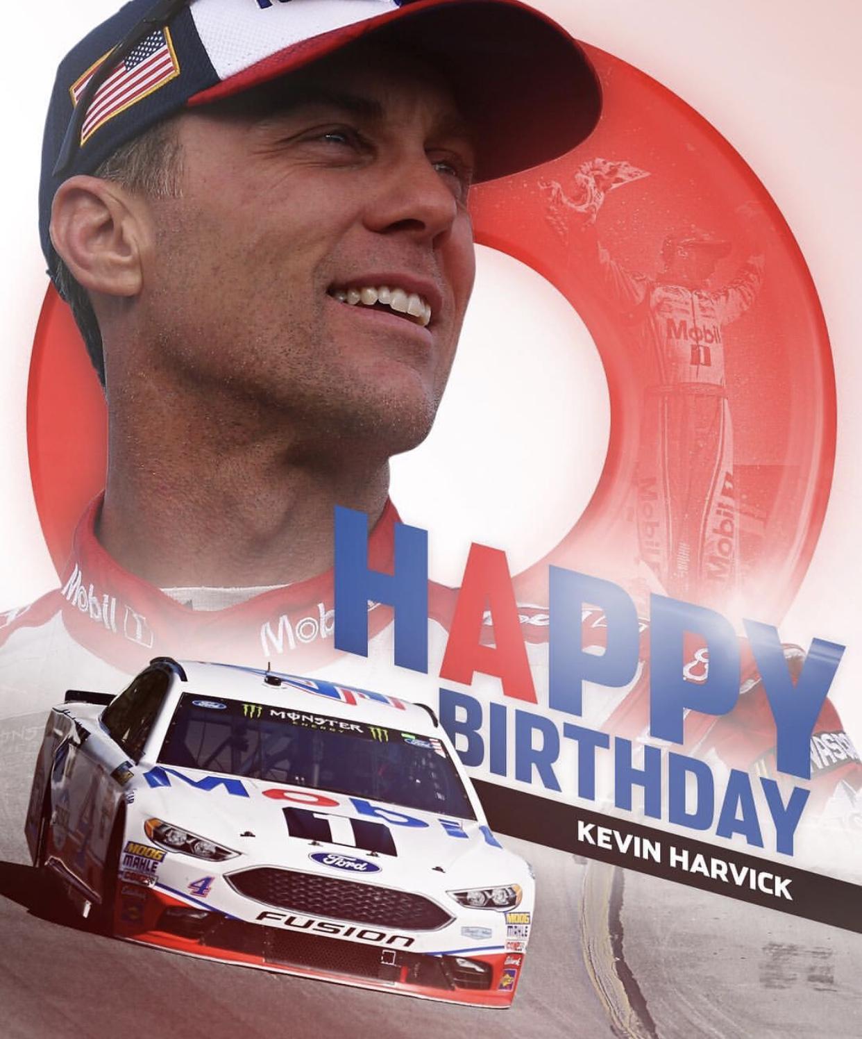 Happy 42nd birthday to The Closer Kevin Harvick! 