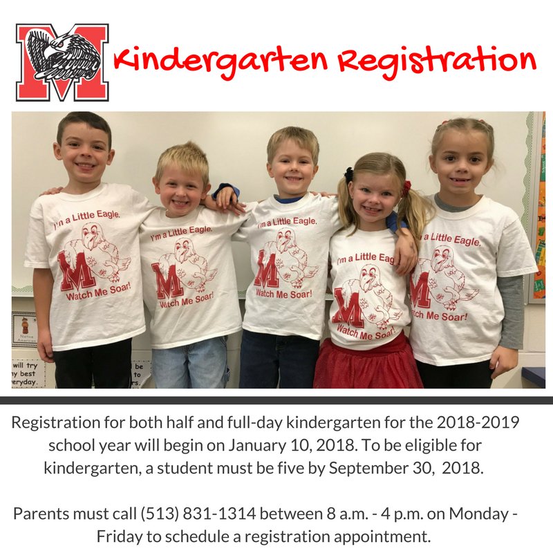 Milford_Schools's tweet image. Kindergarten registration for the 2018-2019 school years begins January 10, 2018. Looking forward to welcoming the Milford class of 2031! Learn more: goo.gl/KuY62N