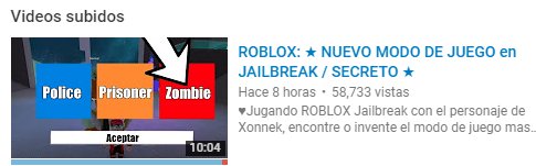 Xonnek On Twitter Creo Que Youtube Ya Sirve Bien 18k - roblox jailbreak zombie hack de robux