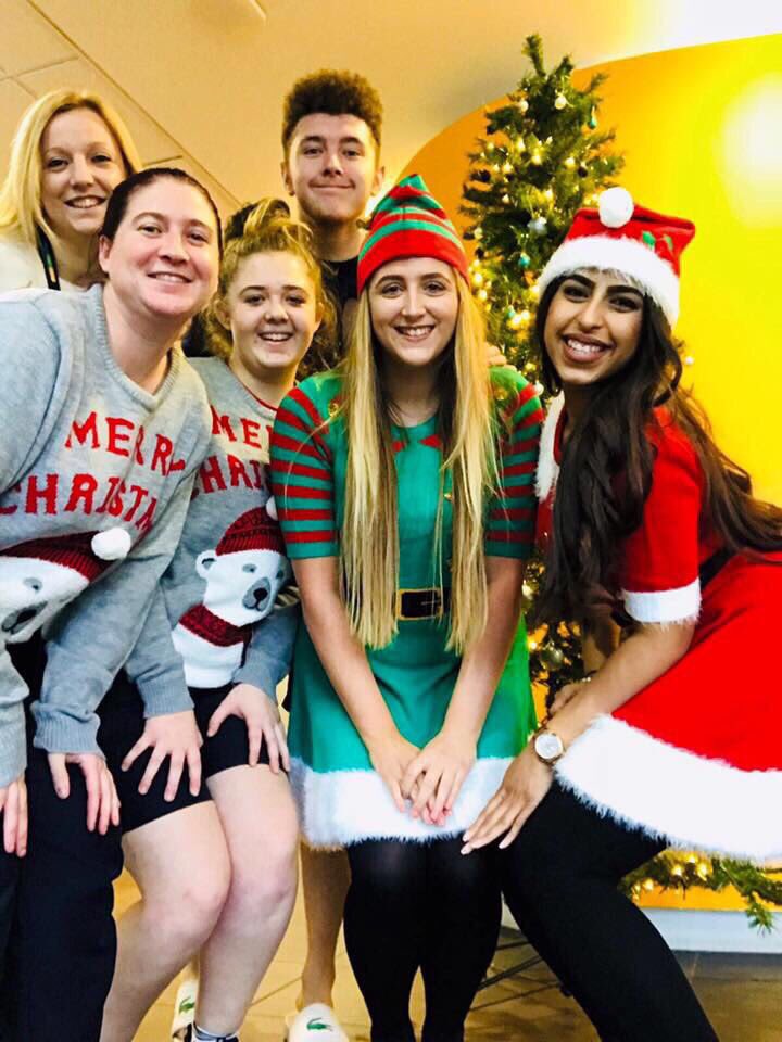 cashforkids's tweet image. CashforKidsFree: RT LaurajWilliam84: Xcel staff supporting Christmas jumper day! 🎄🎅🏽🎁⛄️! Great Team of people! COVSF wearefreeradio CashforKidsFree NatalieBWCSF LifestylesCovSF WendyJCSF samgoldneypt healio15 samgoldneypt #MissionChristmas #cashf…