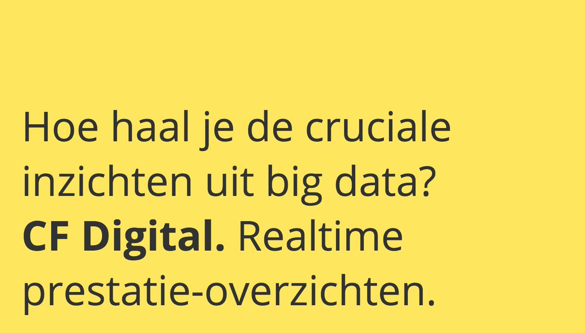 felixjanssens's tweet photo. Vandaag hebben wij #CFDigital gelaunched. de samenwerking tussen #CFReport en #Marviq. #Continuousreporting en monitoring met slimme dashboards is onze unieke propositie. Met mooie cases voor Ahold, FrieslandCampina en Milgro zijn we er klaar voor! https://t.co/EYyP4JaqVa https://t.co/TmQoF1j3mu
