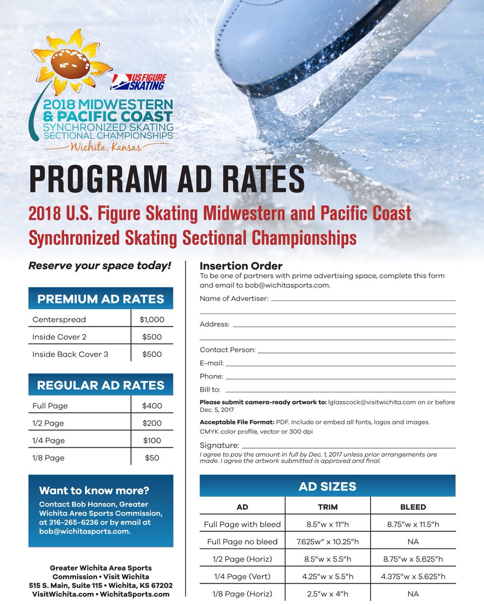 LAST CHANCE: We have extended the deadline to submit a team photo or program ad. New deadline is THIS SUNDAY at 11:59pm. Fill out this form &amp; return it to get your ad submitted! #MidPac18