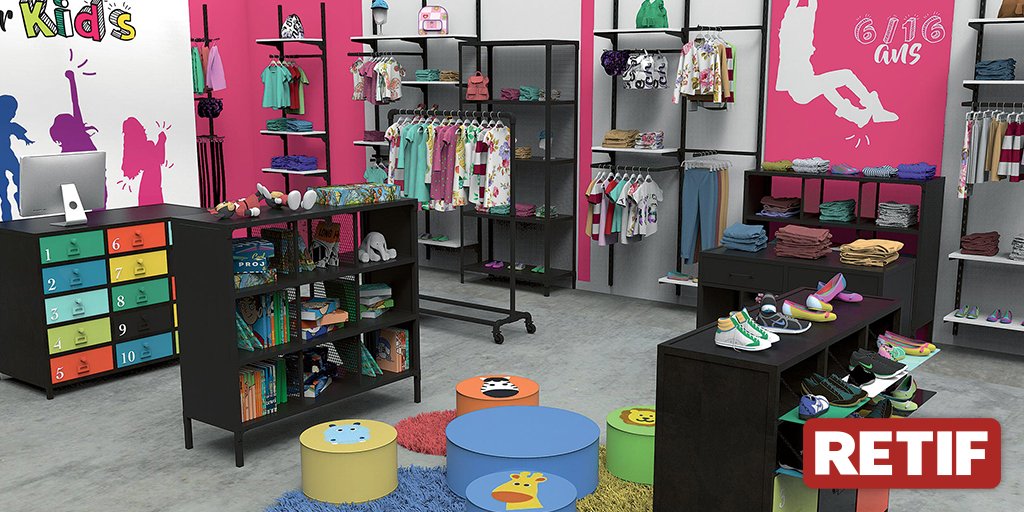 Retif_NL's tweet photo. Frisse en fruitige kleuren spelen de hoofdrol in een kinderwinkel. Laat je inspireren door onze concept stores 👦👧 #RetifNederland #ConceptRetif #kids 
https://t.co/0F5QoSpMtO https://t.co/HwFVfLdekR